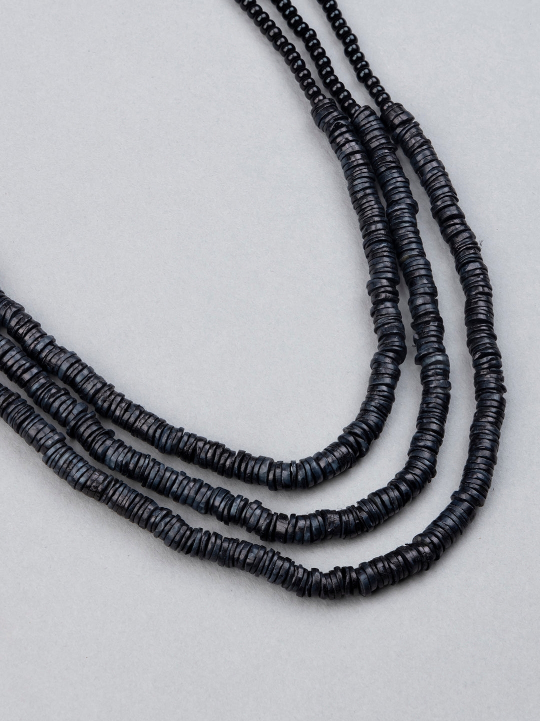 Multi Layered Beaded Necklace - Richeera