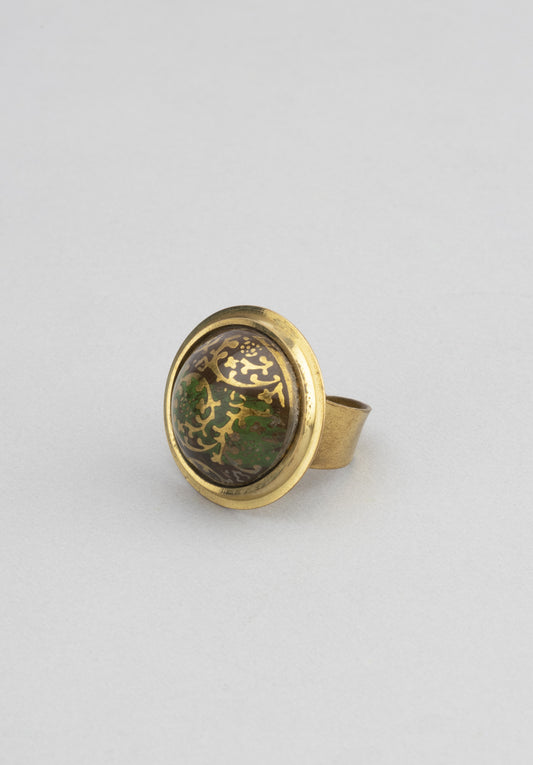 Gold Plated Antique Ring