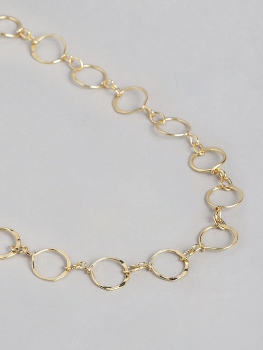 RICHEERA Gold-Toned Gold-Plated Necklace