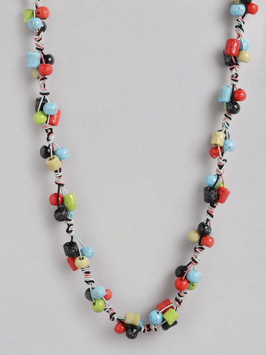 Multicoloured Beaded Necklace