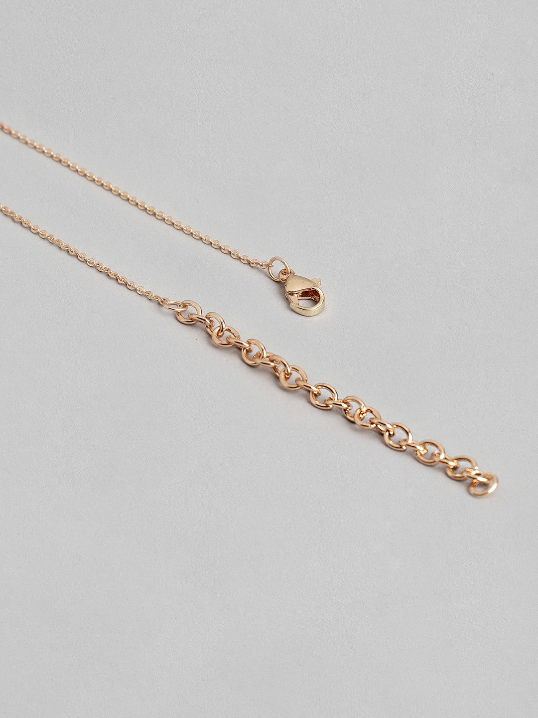 Black Rose Gold-Plated Statement Necklace