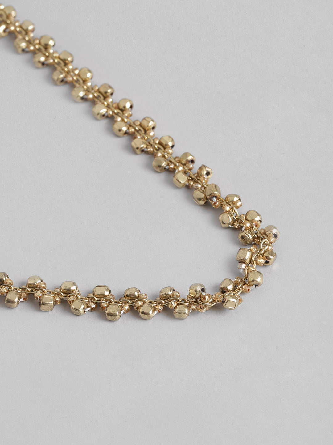 RICHEERA Brass Silver-Plated Necklace