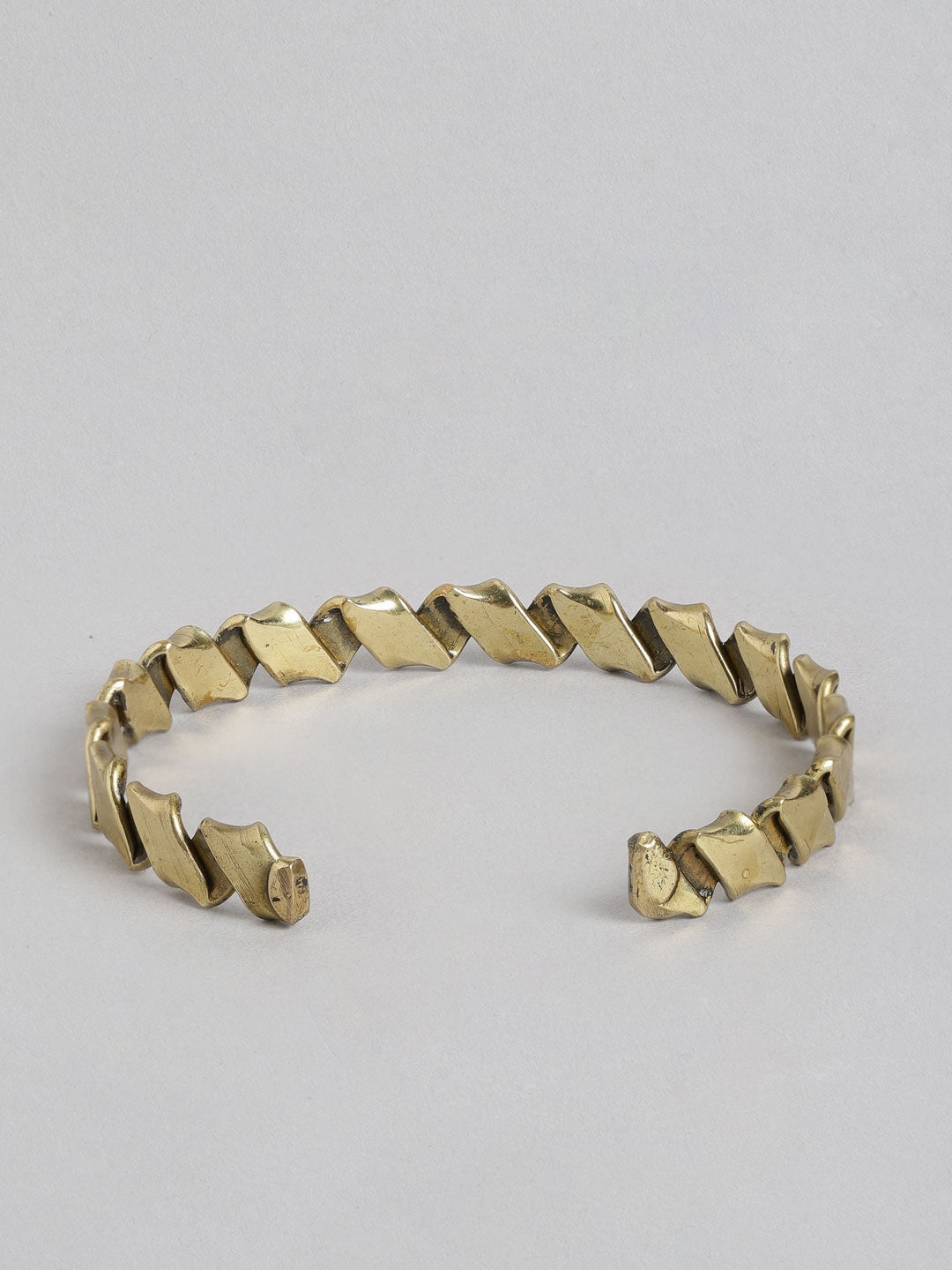 Women Gold-Toned Gold-Plated Bangle-Style Bracelet