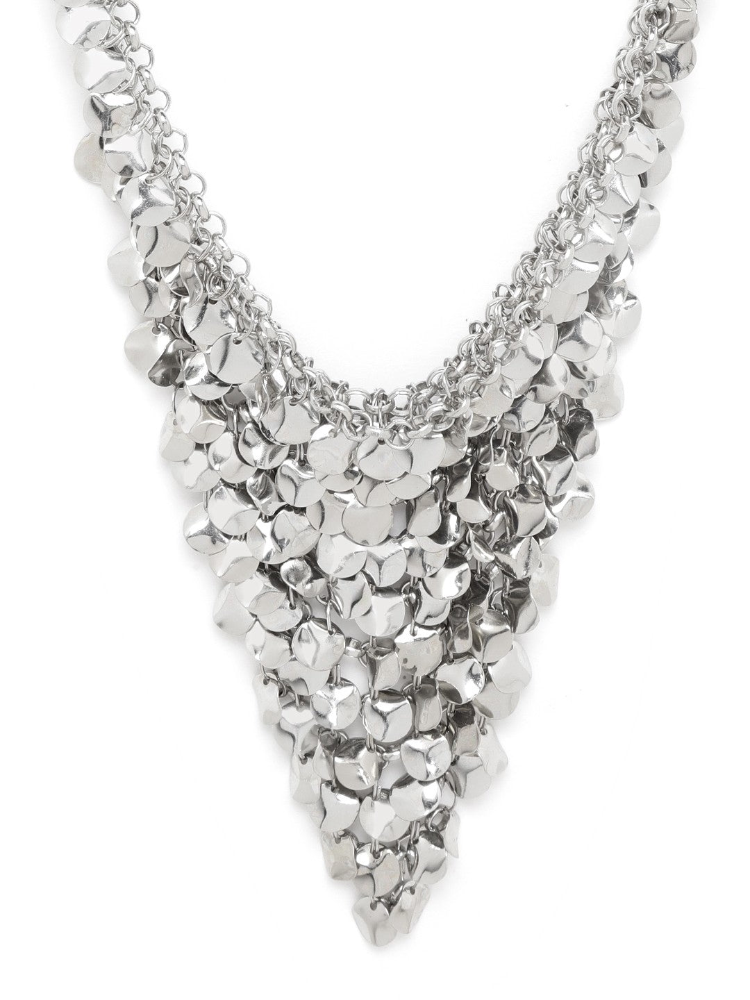 Women Silver-Plated Necklace