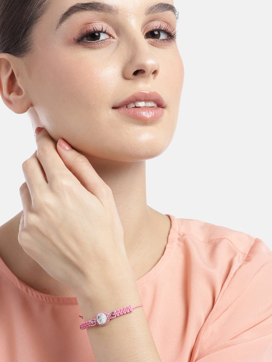 Women Silver-Plated Bracelet