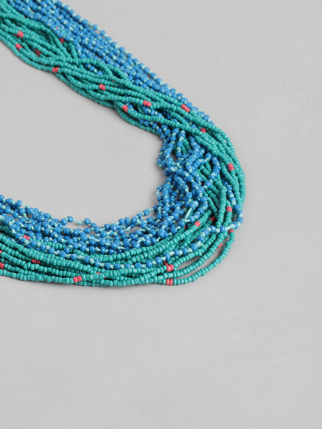 RICHEERA Brass Beaded Necklace