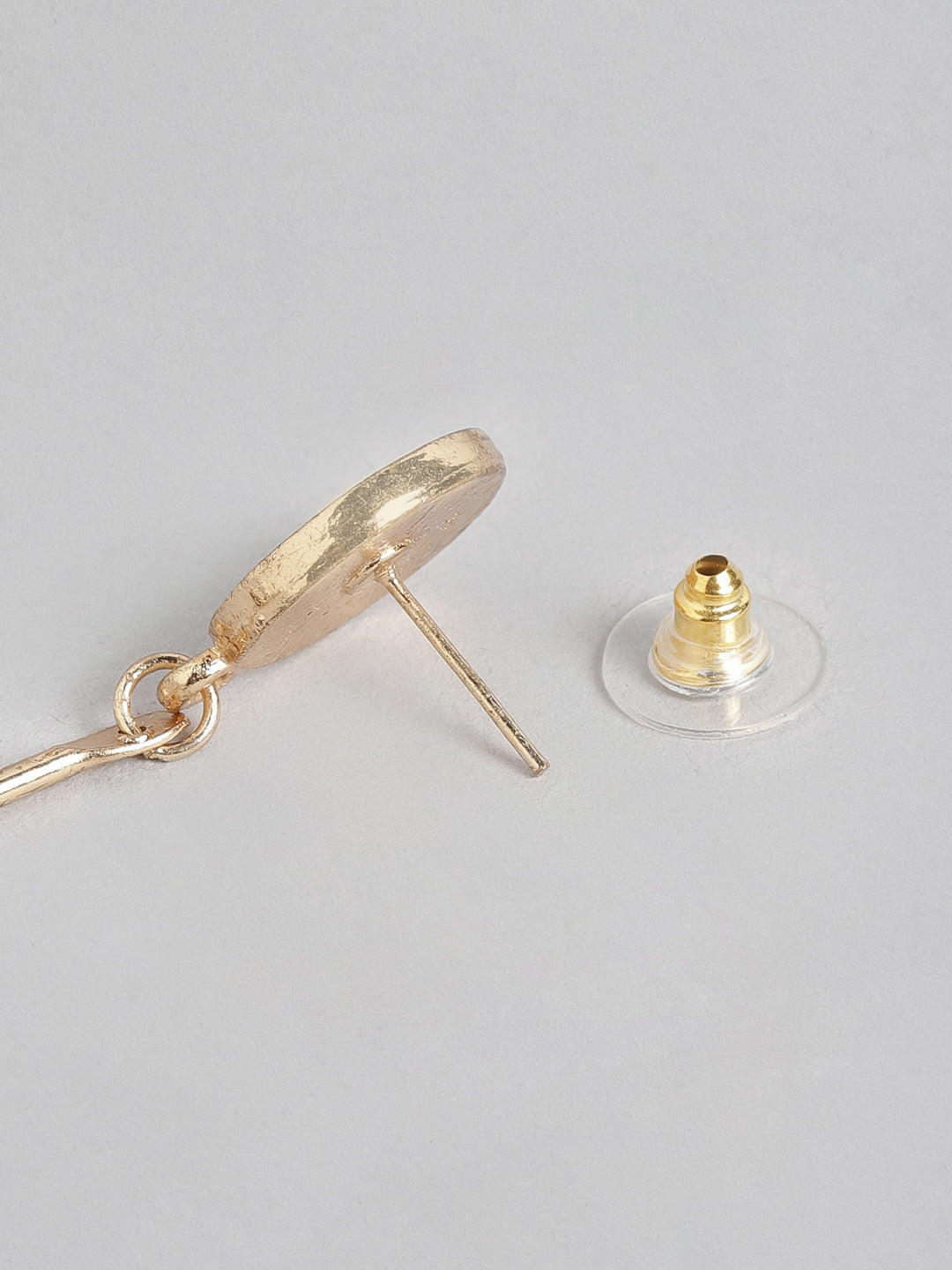 Black & White Circular Drop Earrings