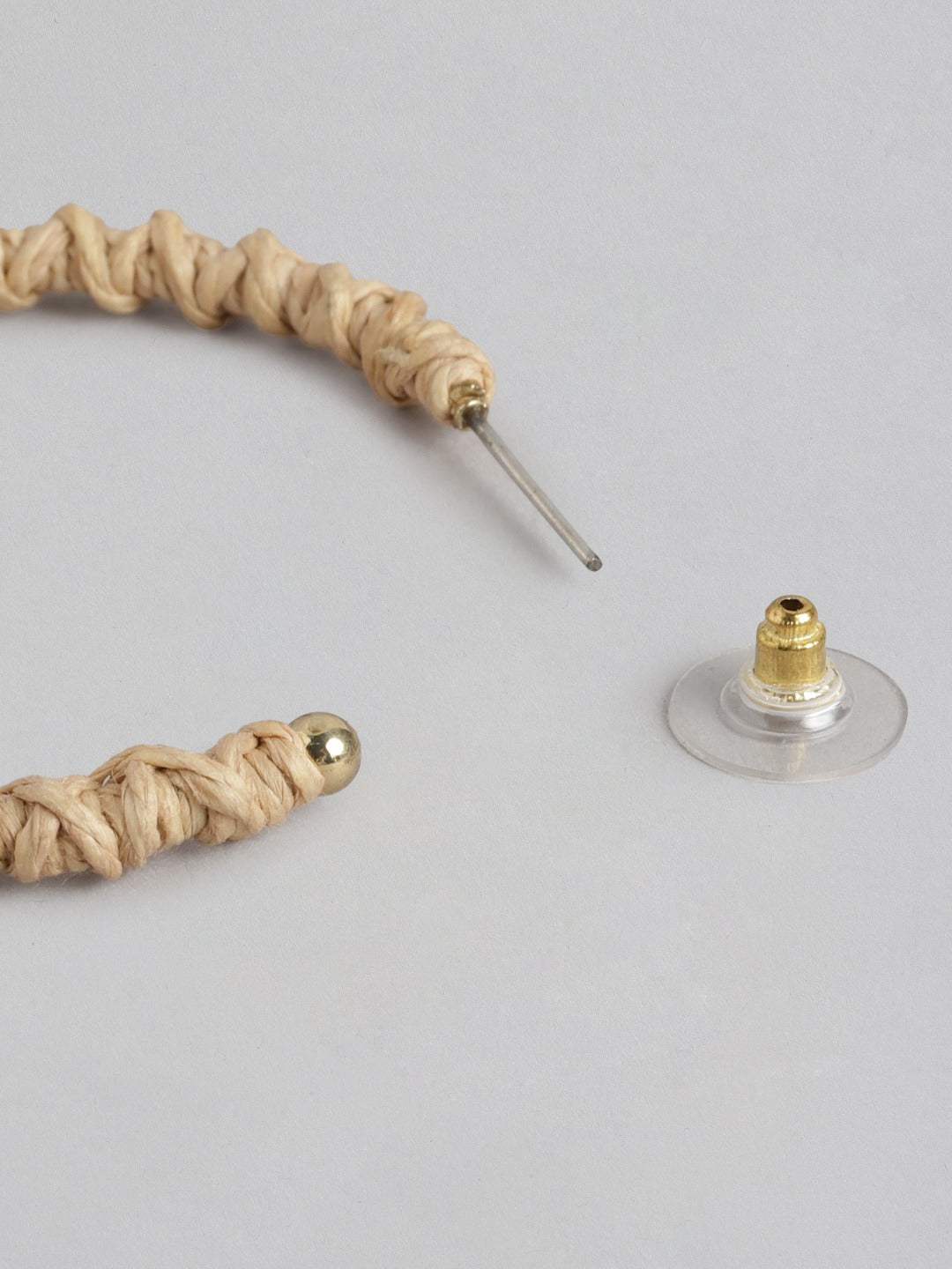 RICHEERA Circular Half Hoop Earrings