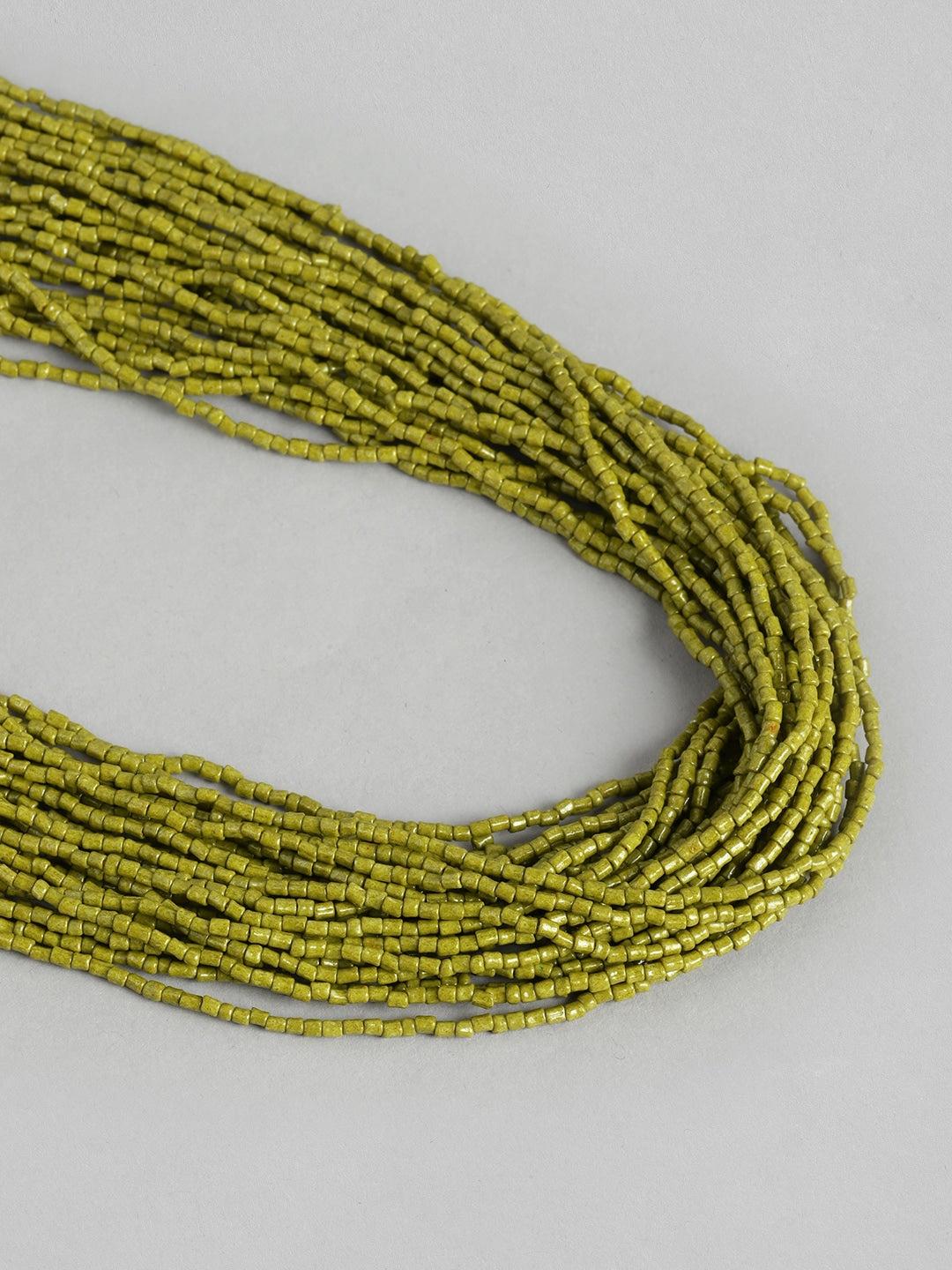 Beaded Multi-Layered Statement Necklace - Richeera
