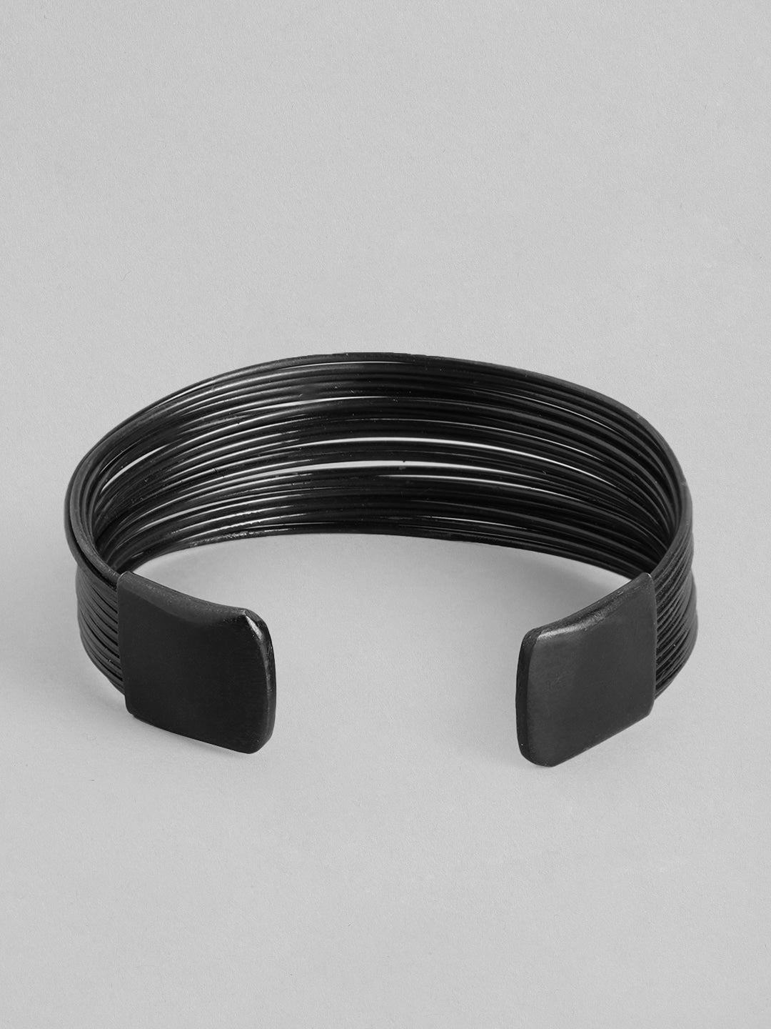 Women Black Cuff Bracelet