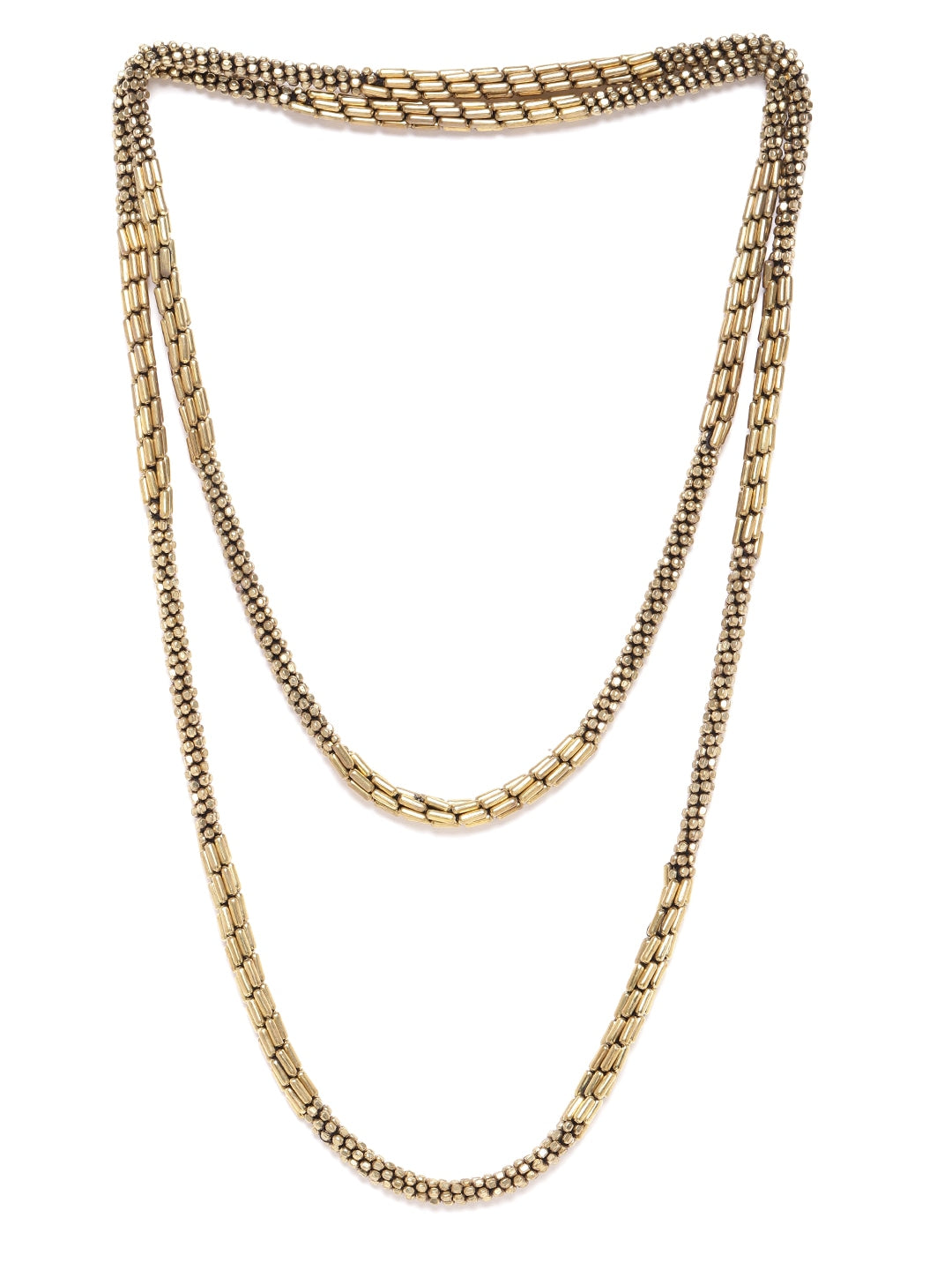RICHEERA Gold-Plated Layered Necklace - Richeera
