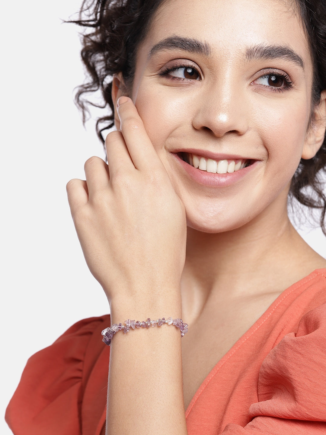 RICHEERA Women Purple Armlet Bracelet