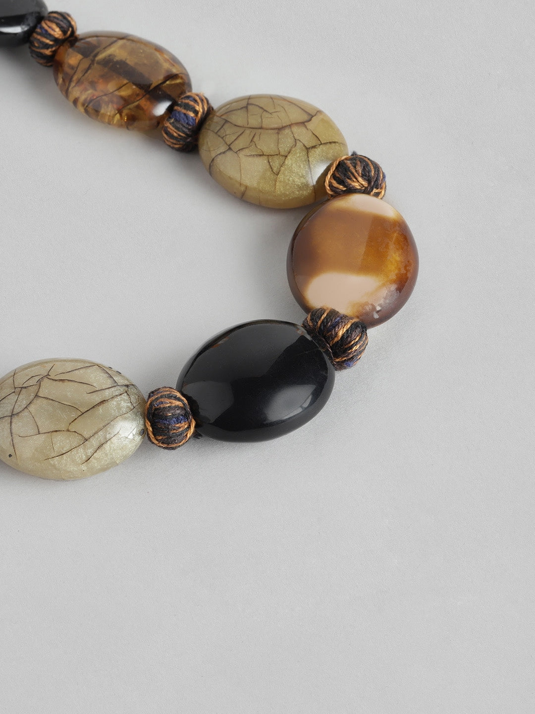 Brown Statement Necklace