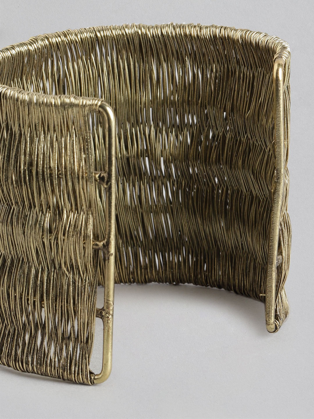 Women Gold-Plated Cuff Bracelet