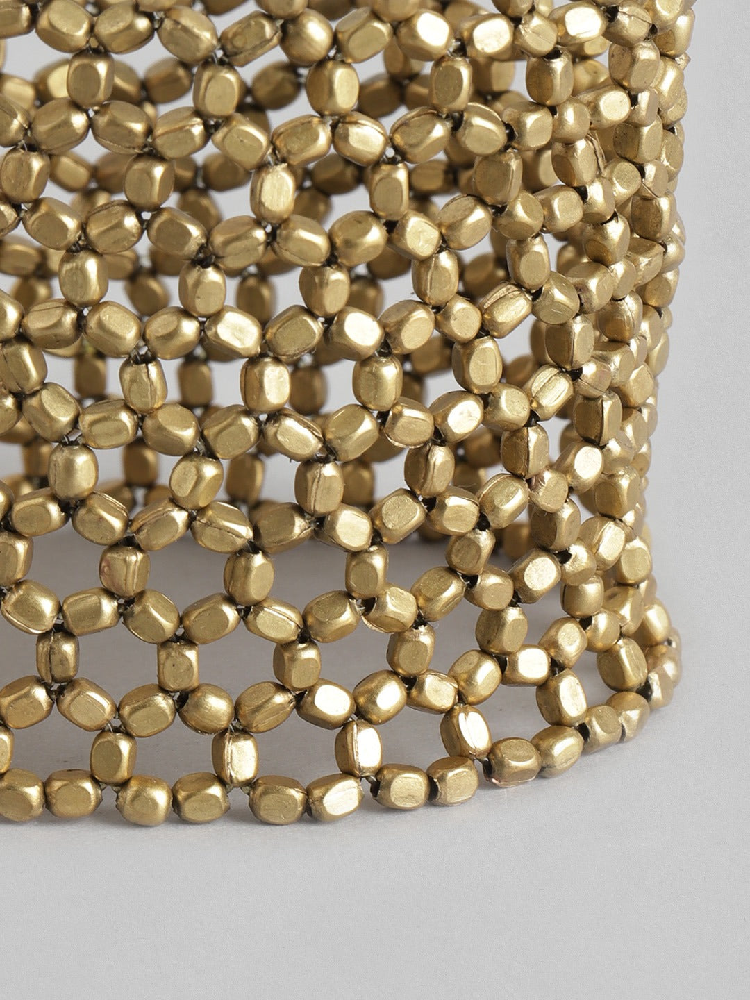 RICHEERA Women Gold-Plated Cuff Bracelet