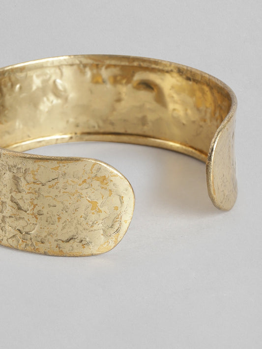 Women Gold-Plated Cuff Bracelet