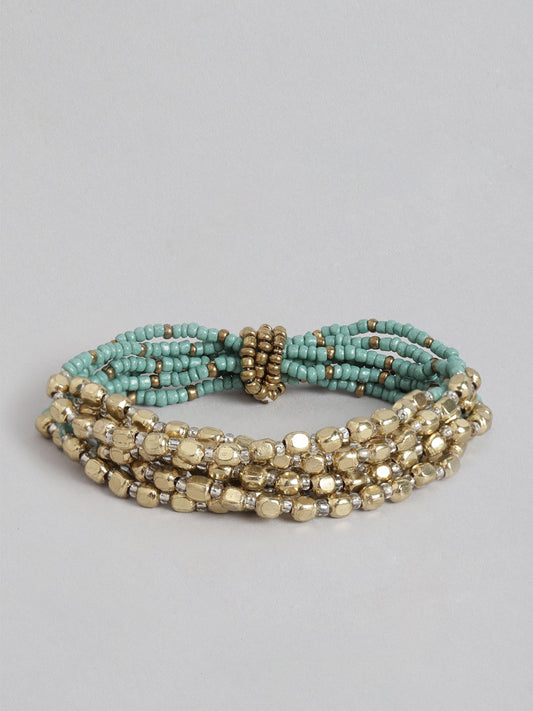 RICHEERA Gold-Plated Multistrand Bracelet