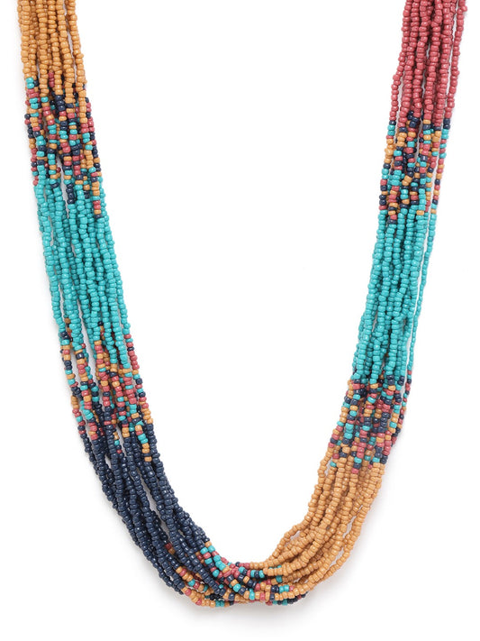 Multicoloured Beaded Necklace