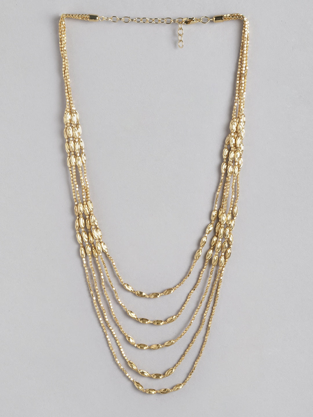 RICHEERA Brass Gold-Plated Necklace