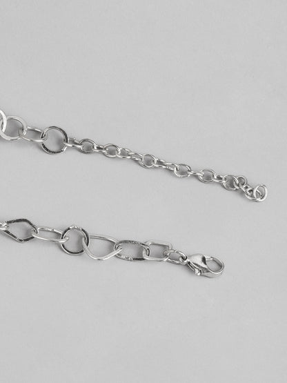 Silver-Plated Layered Necklace
