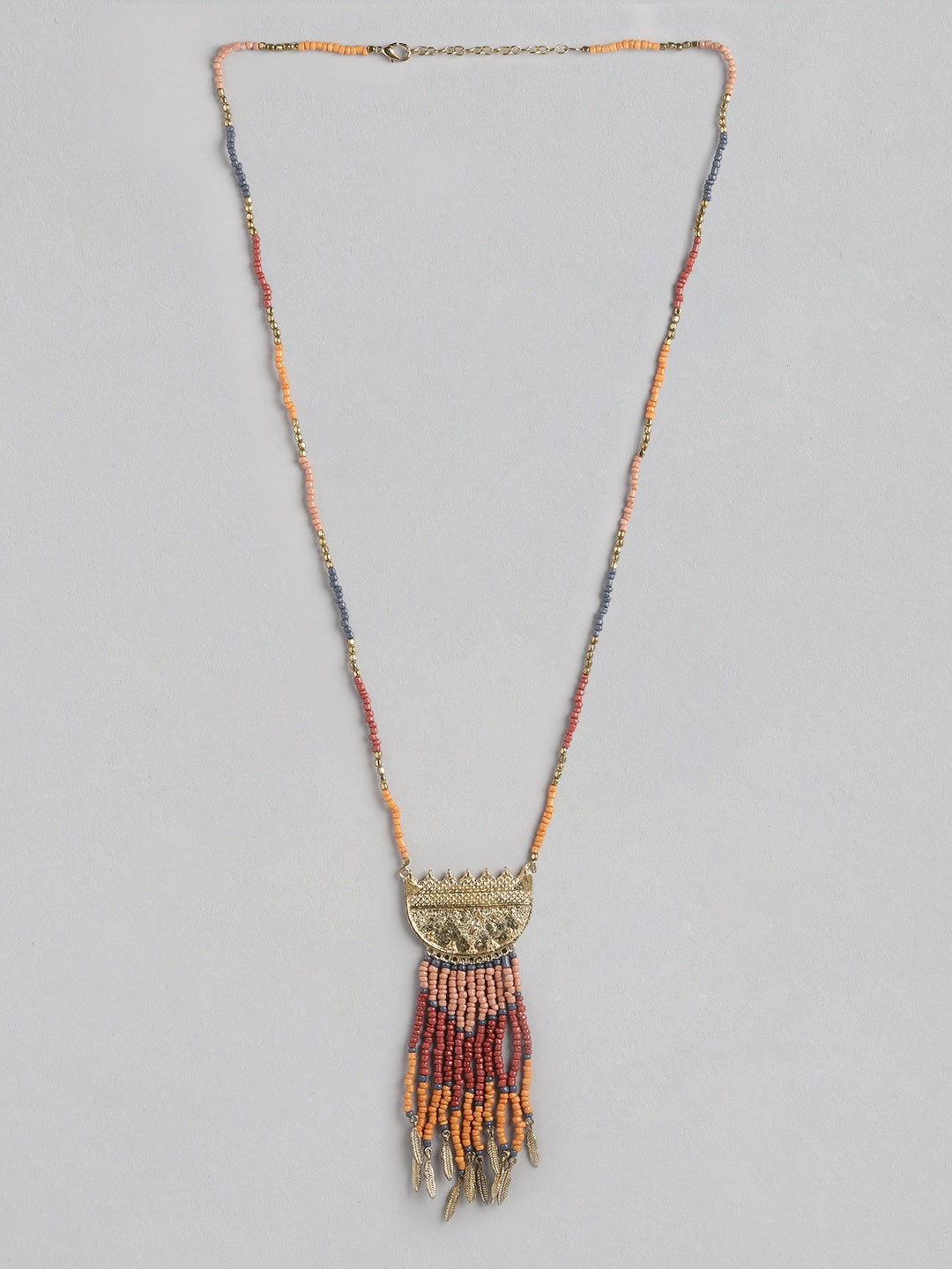 RICHEERA Multicoloured Gold-Plated Necklace