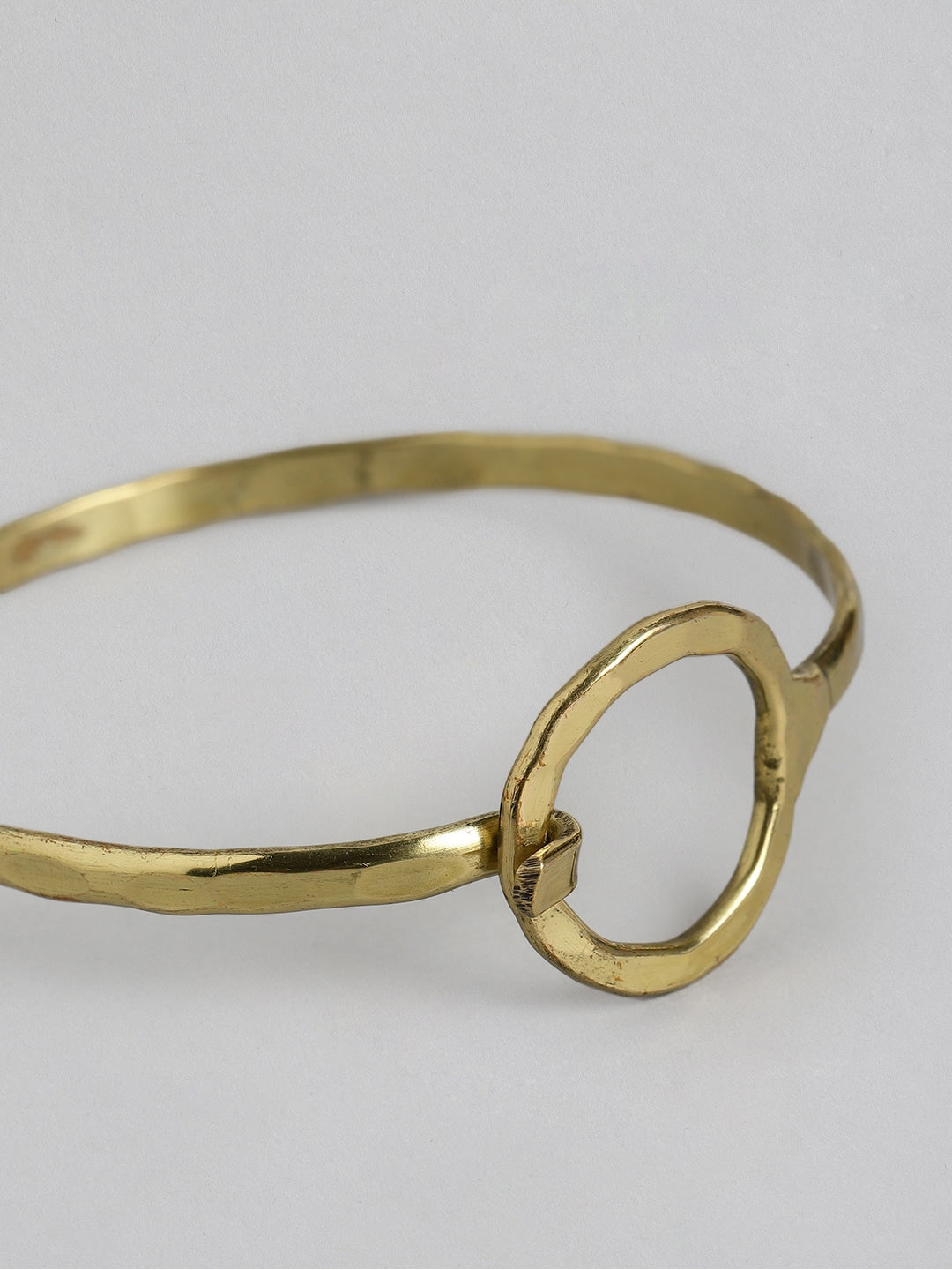 Women Gold-Toned Gold-Plated Bangle-Style Bracelet