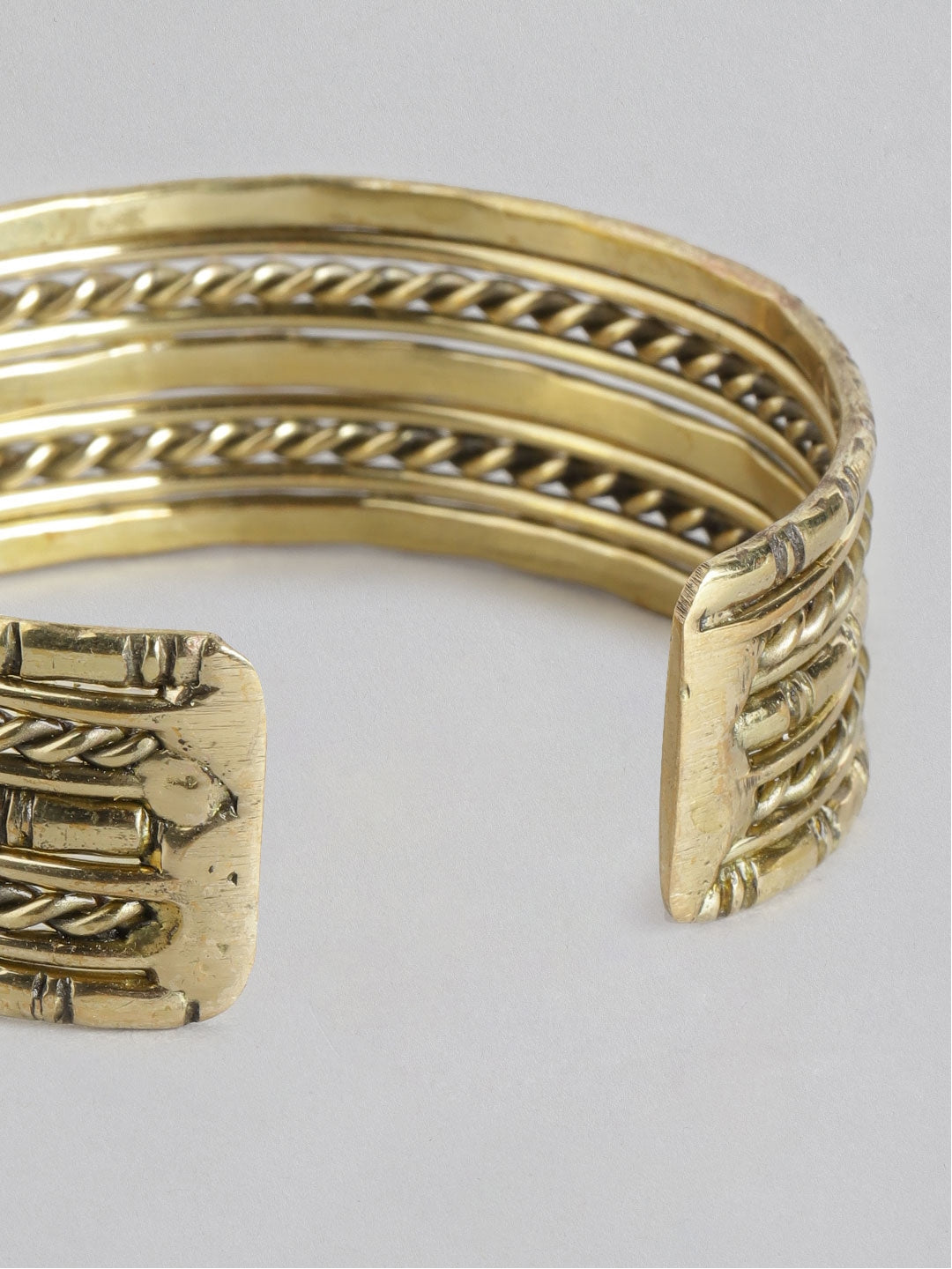 Women Gold-Plated Cuff Bracelet