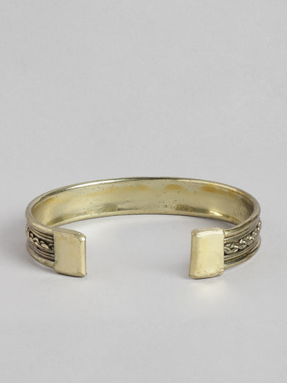 RICHEERA Gold-Plated Cuff Bracelet