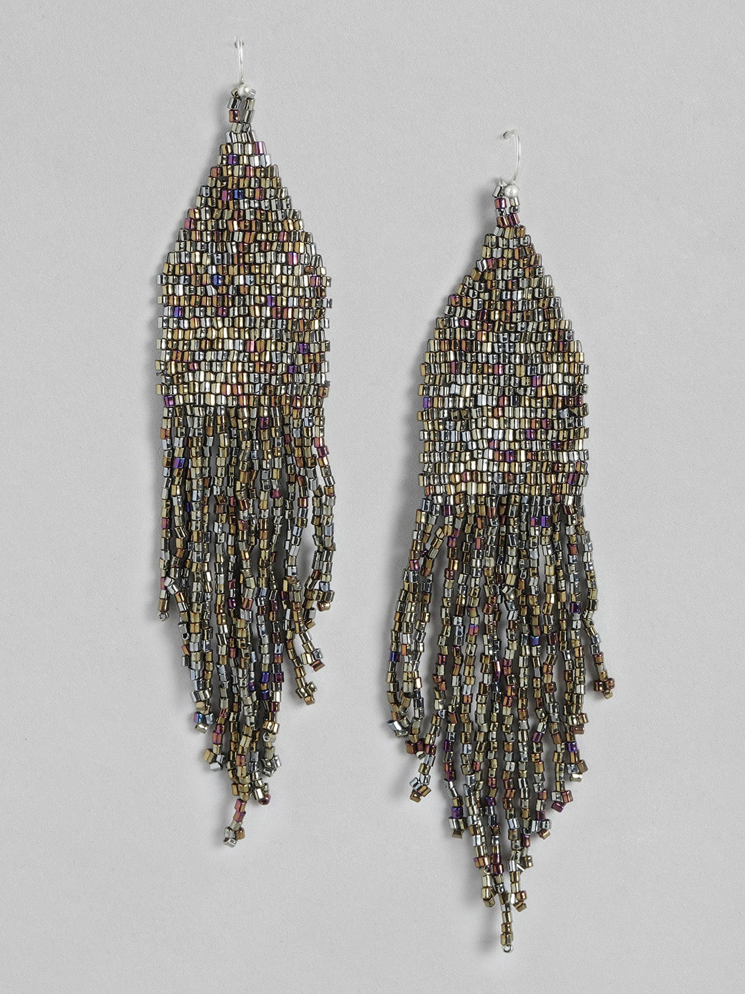 Multicoloured Contemporary Drop Earrings