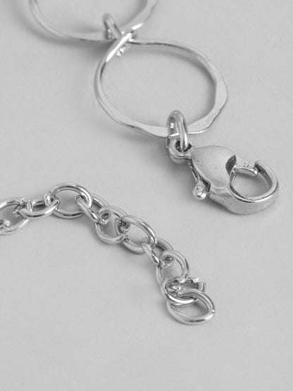 RICHEERA Silver-Plated Link Bracelet
