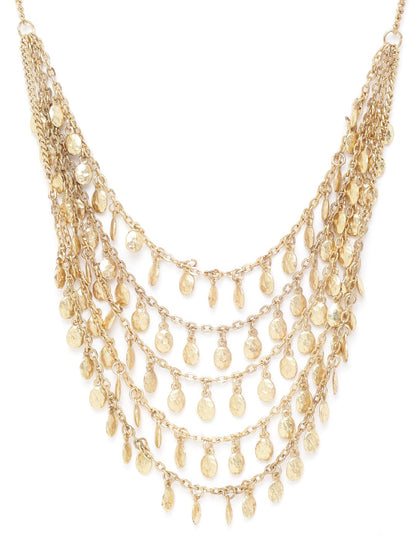 Gold-Plated Layered Necklace