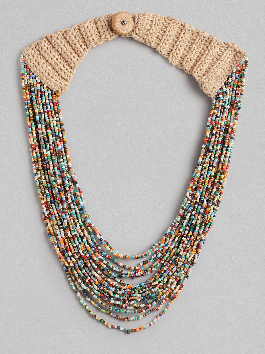 RICHEERA Multicoloured Layered Necklace
