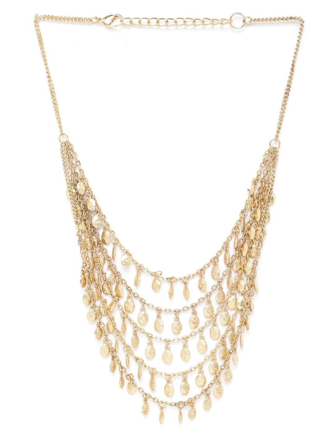 Gold-Plated Layered Necklace