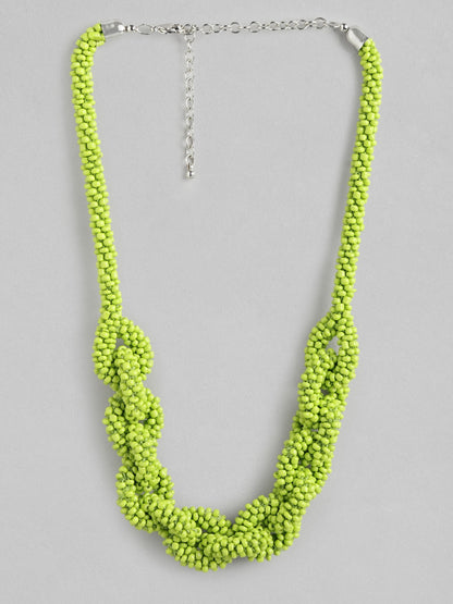 Green Beaded Necklace