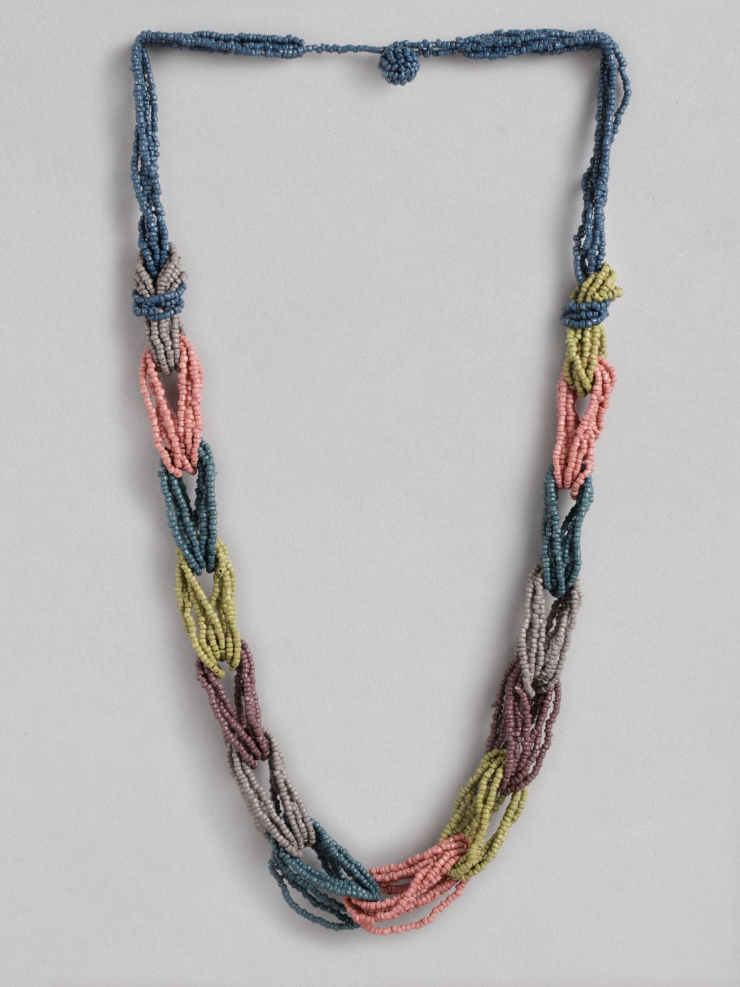RICHEERA Multicoloured Layered Beaded Necklace