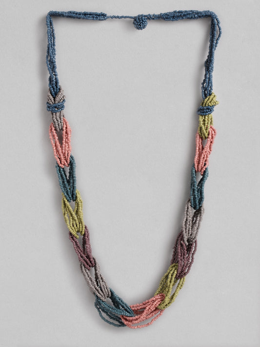 RICHEERA Multicoloured Layered Beaded Necklace