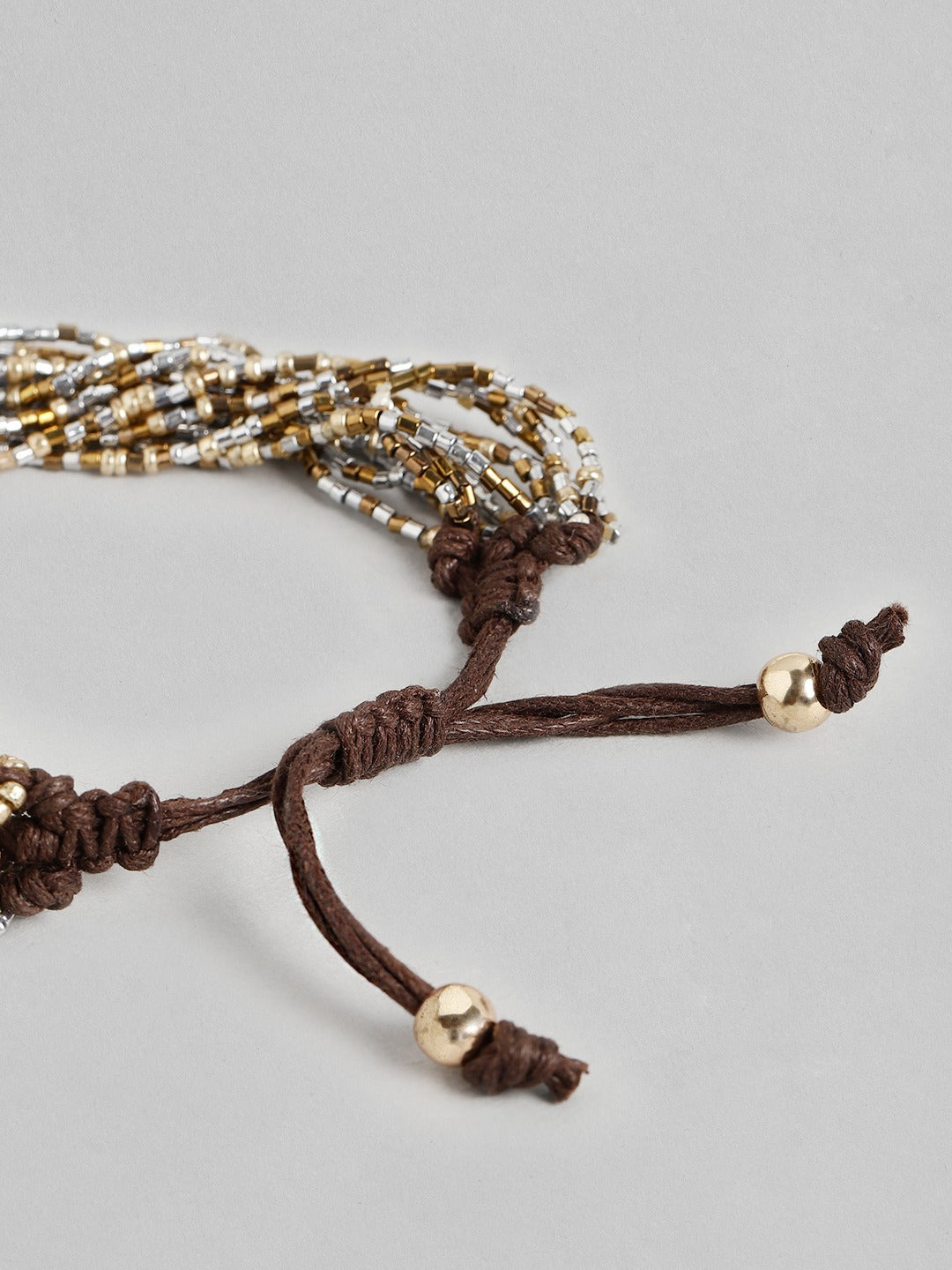 Women Beaded Layered Wraparound Bracelet