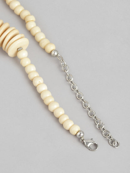 RICHEERA Women Artificial Beads Studded Statement Necklace