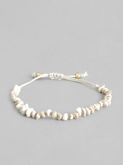 RICHEERA Women White Armlet Bracelet