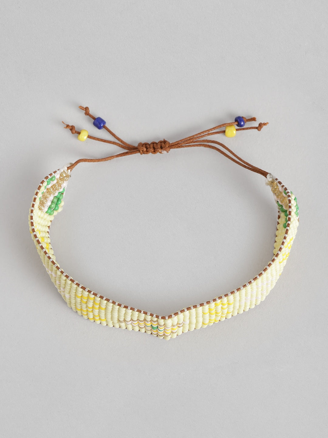 Artificial Beads Multistrand Bracelet