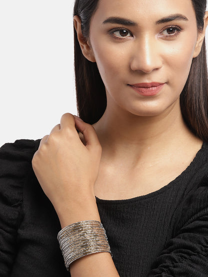 Women Layered Bangle-Style Bracelet