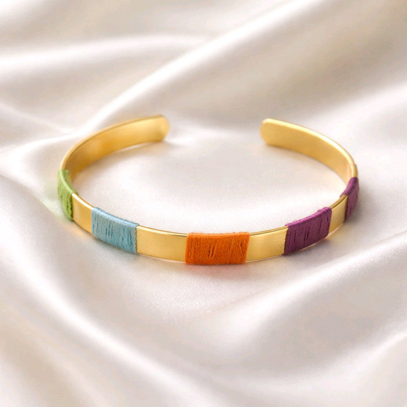 RICHEERA Gold-Plated Handcrafted Western Multistrand - Back Image