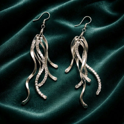 RICHEERA Silver-Plated Earrings