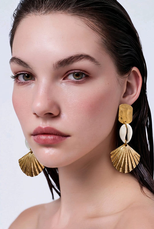 RICHEERA Gold-Plated Earrings - Side Image
