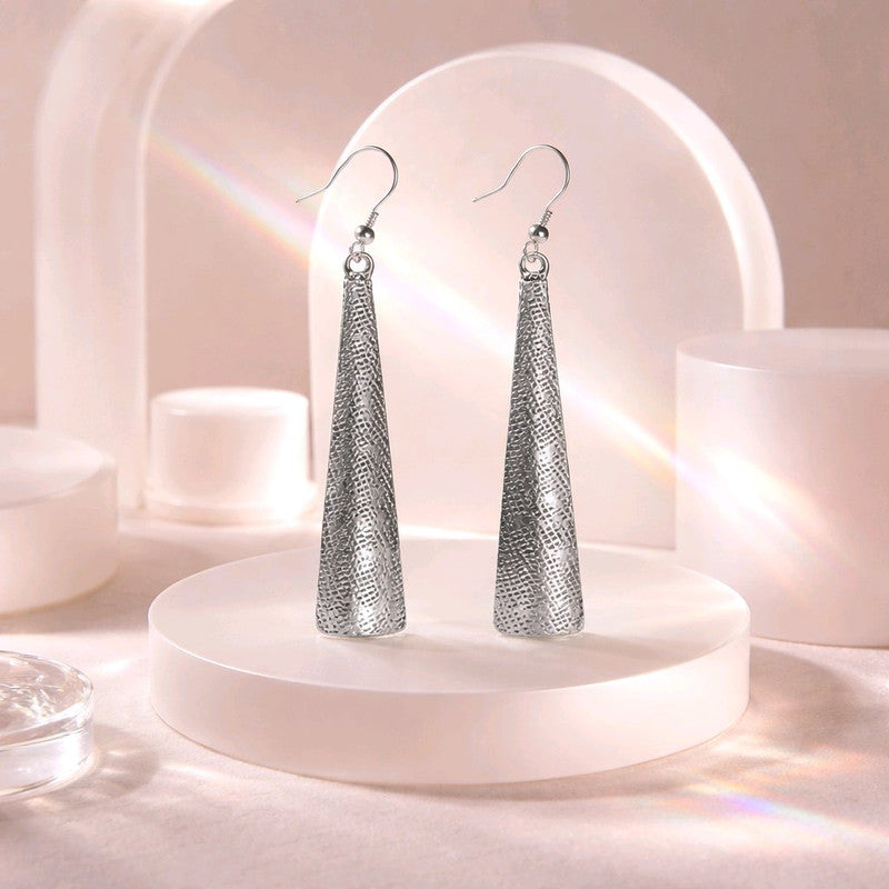 RICHEERA Silver-Plated Earrings - Side Image