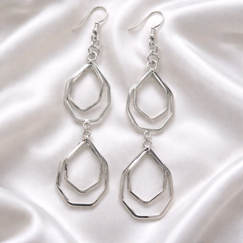 RICHEERA Silver-Plated Earrings