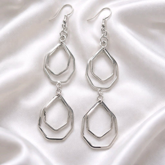 RICHEERA Silver-Plated Earrings