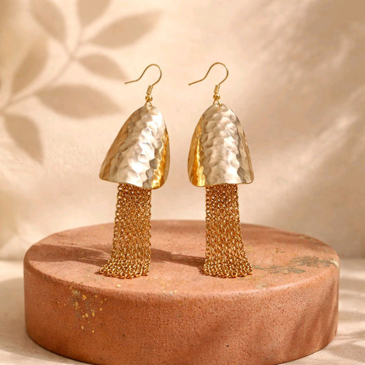 RICHEERA Gold-Plated Earrings - Side Image