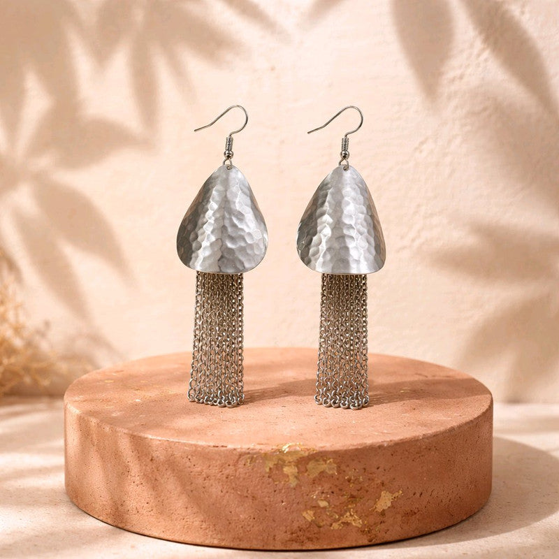 RICHEERA Silver-Plated Earrings - Side Image