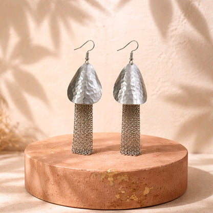 RICHEERA Silver-Plated Earrings - Side Image